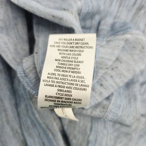 Travis Mathew Polo Shirt Men XXL Blue/Black Heather Performance The Retreat Golf - Picture 13 of 13